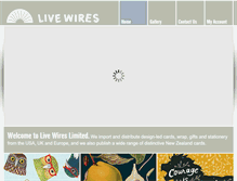 Tablet Screenshot of livewires.co.nz